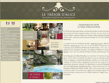 Tablet Screenshot of le-tresor-d-alice.com